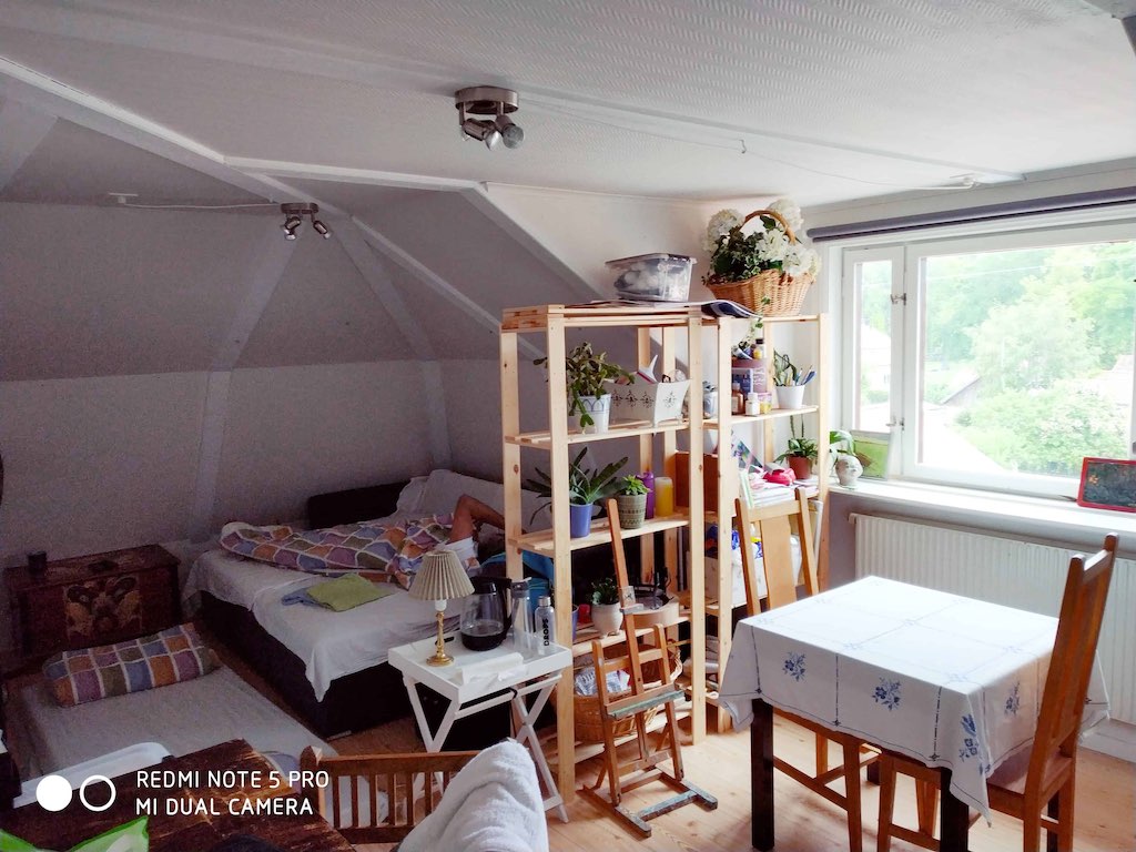 The attic