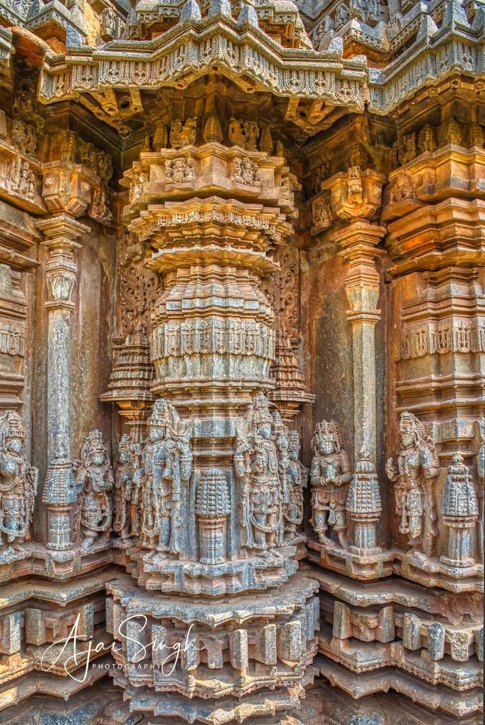 Carved column 