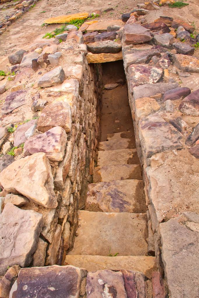 Dholavira_Passageways and water channels1