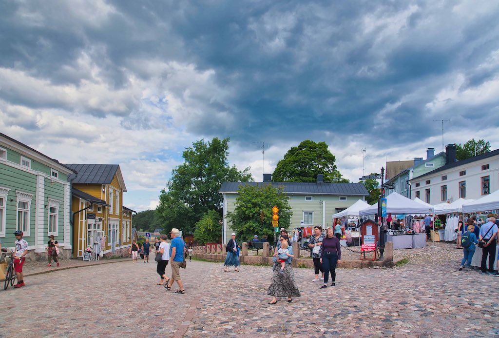 Porvoo market square