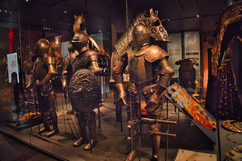Royal Armoury exhibits