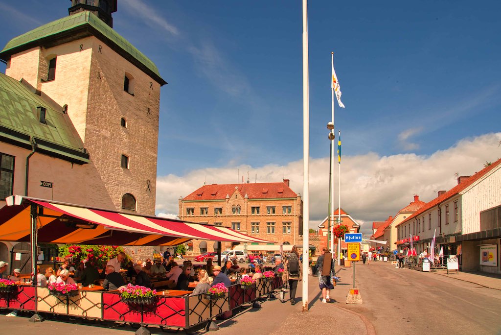 Vadstena-Town Square