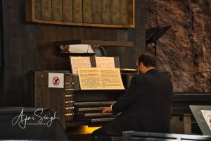The Temppeliaukio Church organist