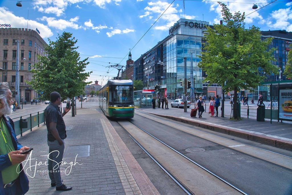 Tram lines