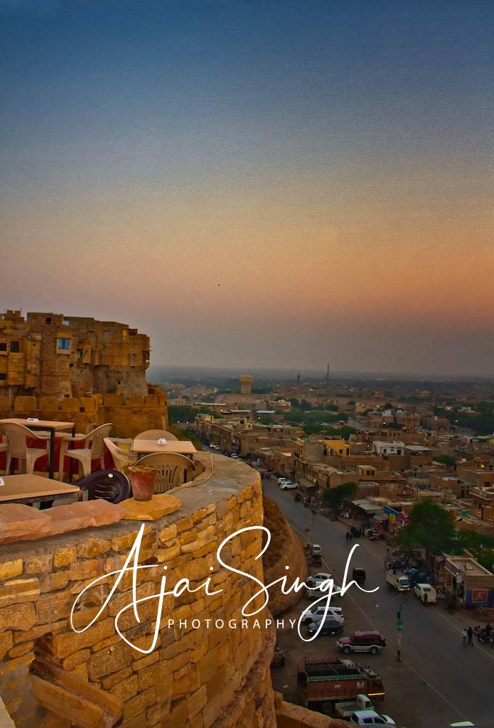 Jaisalmer at sunset