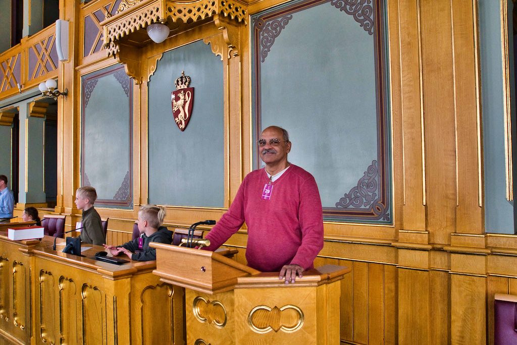Podium - Stortinget