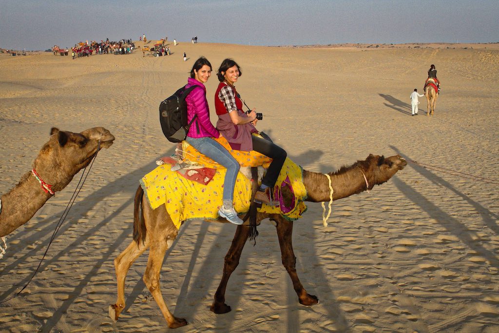 Sam sand Dues_Camel ride Richa Reshu4a