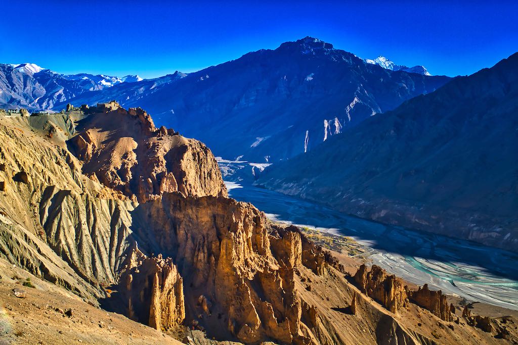 Spiti badlands on way to Pin Spiti badlands on way to Pin