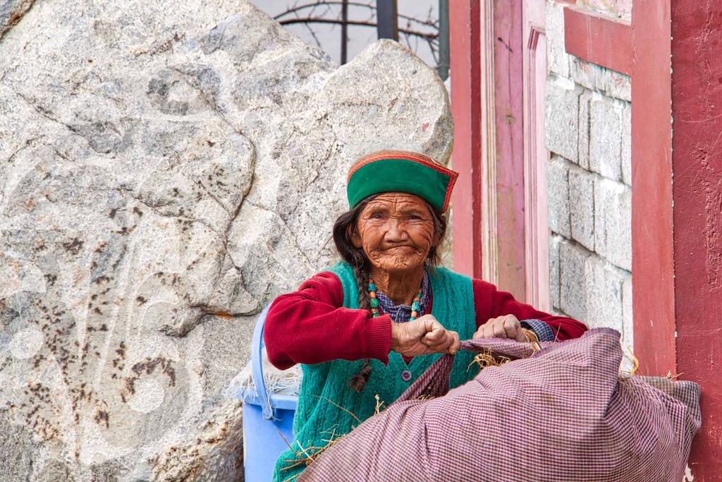 Nako - a local woman Nako - local woman