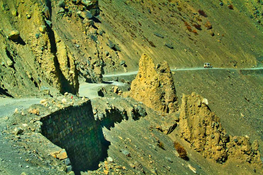 The non-existent roads The non-existent roads