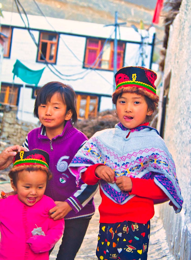 Children play around the streets Children play around the streets