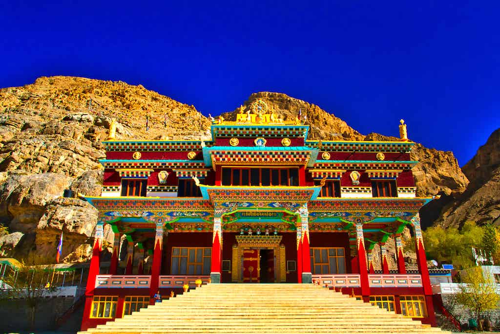 The Kaza Gompa The Kaza Gompa