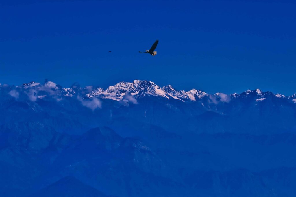 The Kinner Kailash range The Kinner Kailash range