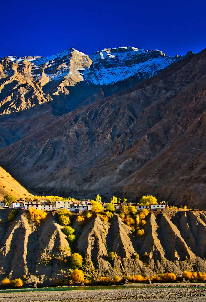 A village on the Pin A village on the Pin