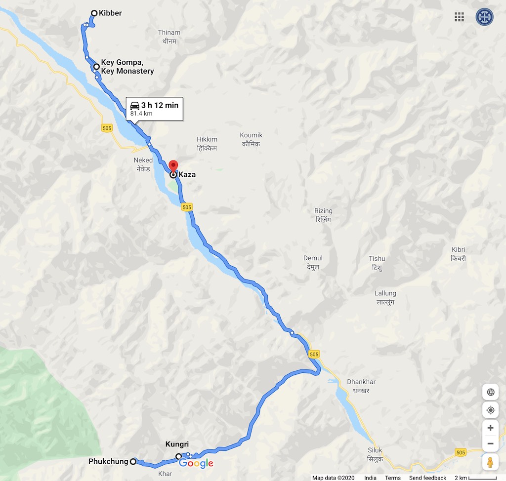 Day 6 - the route Day 6 - the route