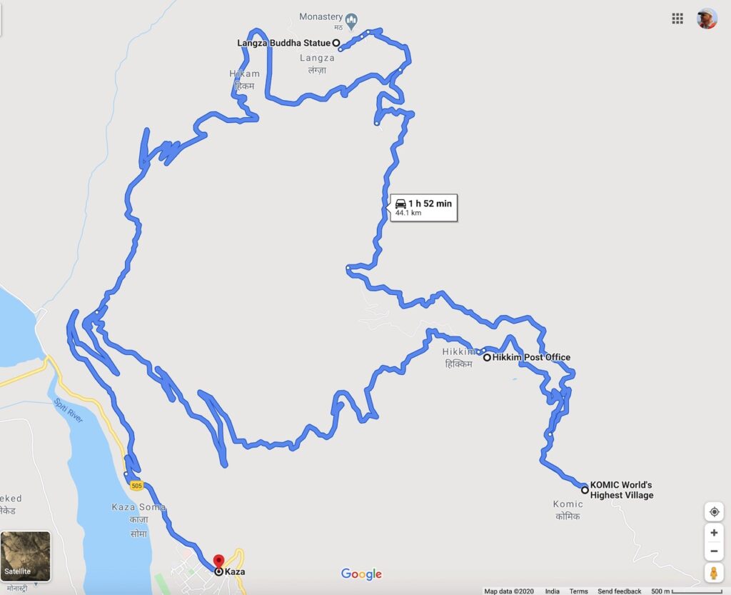 Day 7 - the route Day 7 - the route