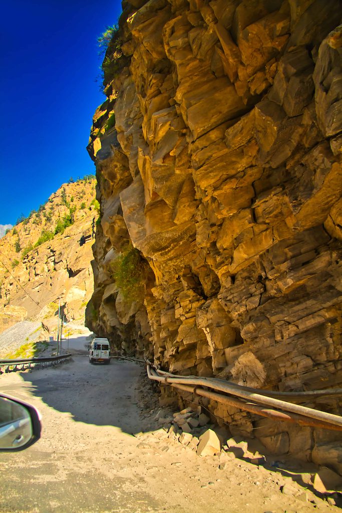 Road from Karcham Road from Karcham