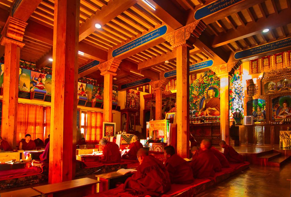 Tabo -New monastery insides