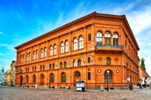 A classical Art Nouveau building