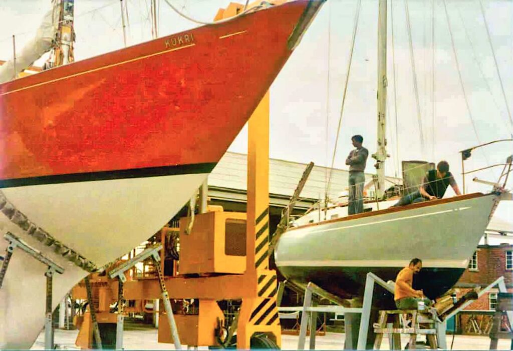 Trishna undergoing repairs 