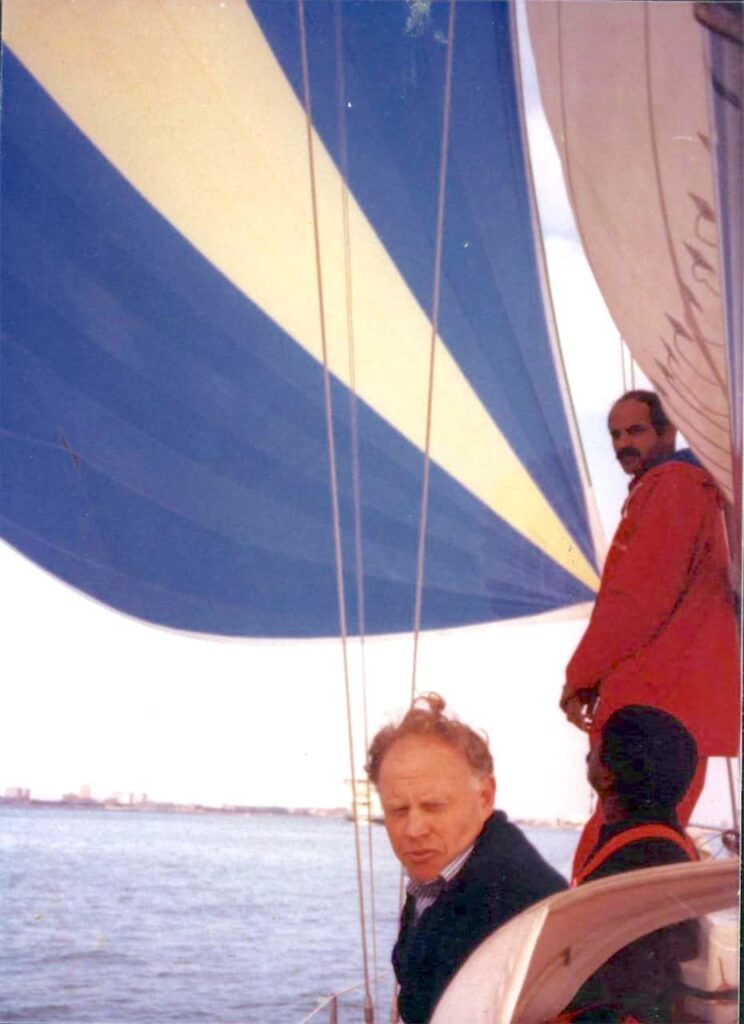 A sail on the Solent with Brig Neil Carlier, Royal Engineers
