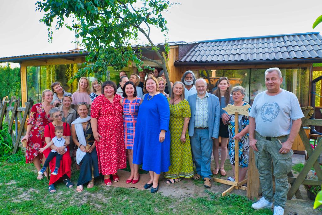 The evening gathering The evening gathering