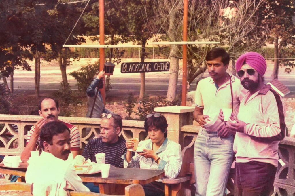 Lunch at the amusement park