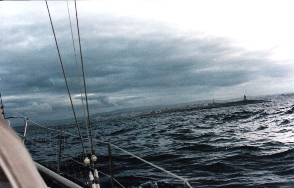 Reaching La Coruna 