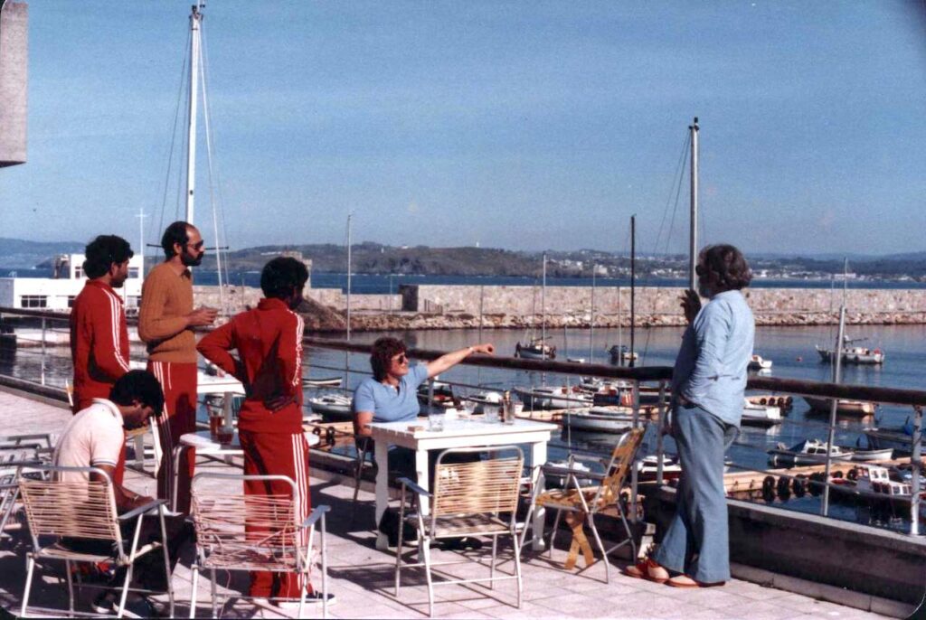 The marina at La Coruna