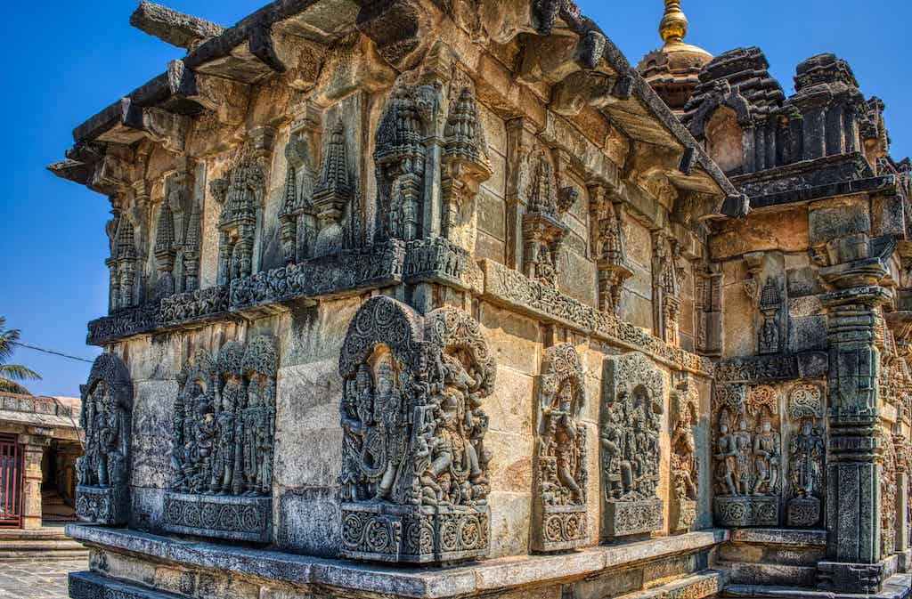 The smaller Andal Temple