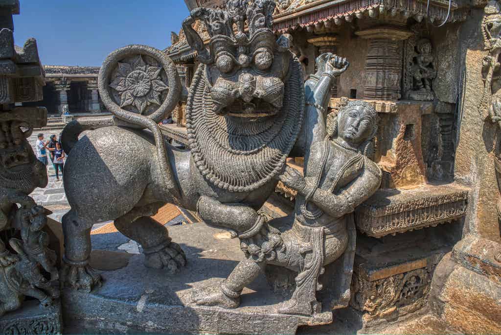 The State emblem of the Hoysala dynasty