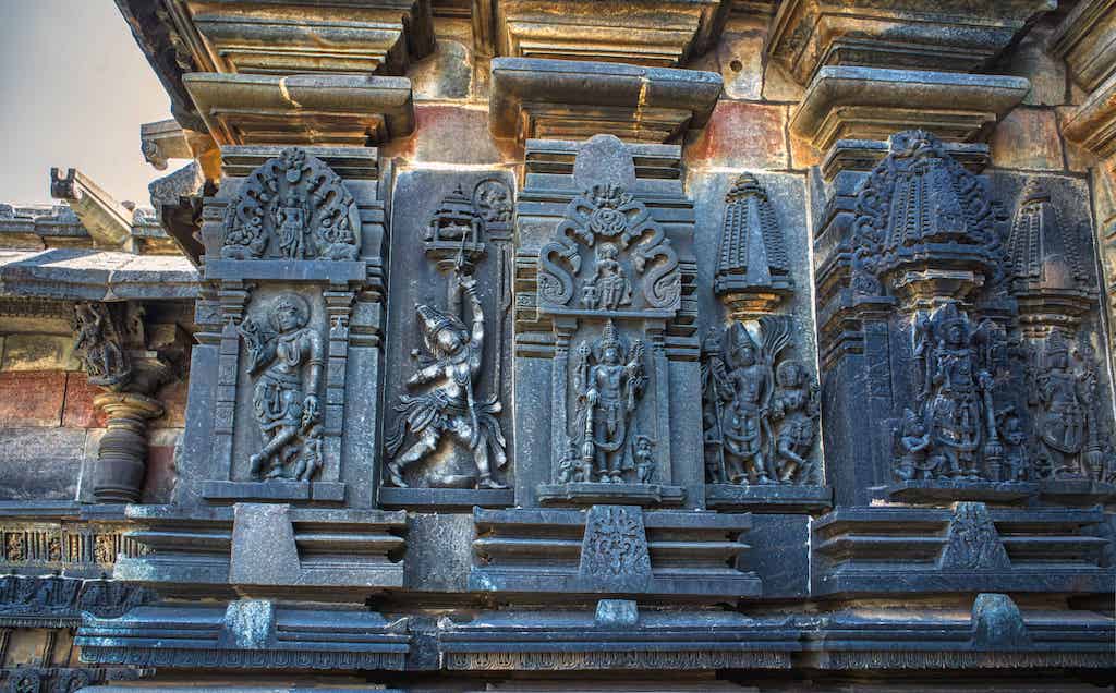 Every corner is covered with examples of exuberant beauty