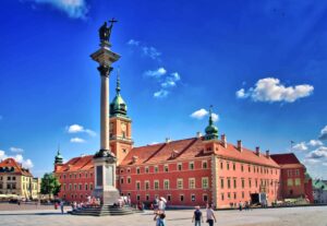 Sigimund Column and the Royal Castle