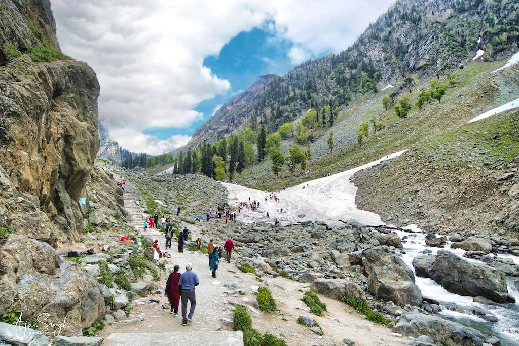 The ice bridge
