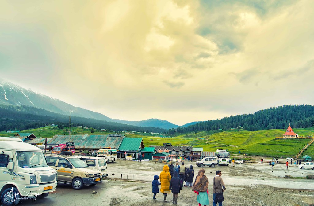 The meadows of Gulmarg