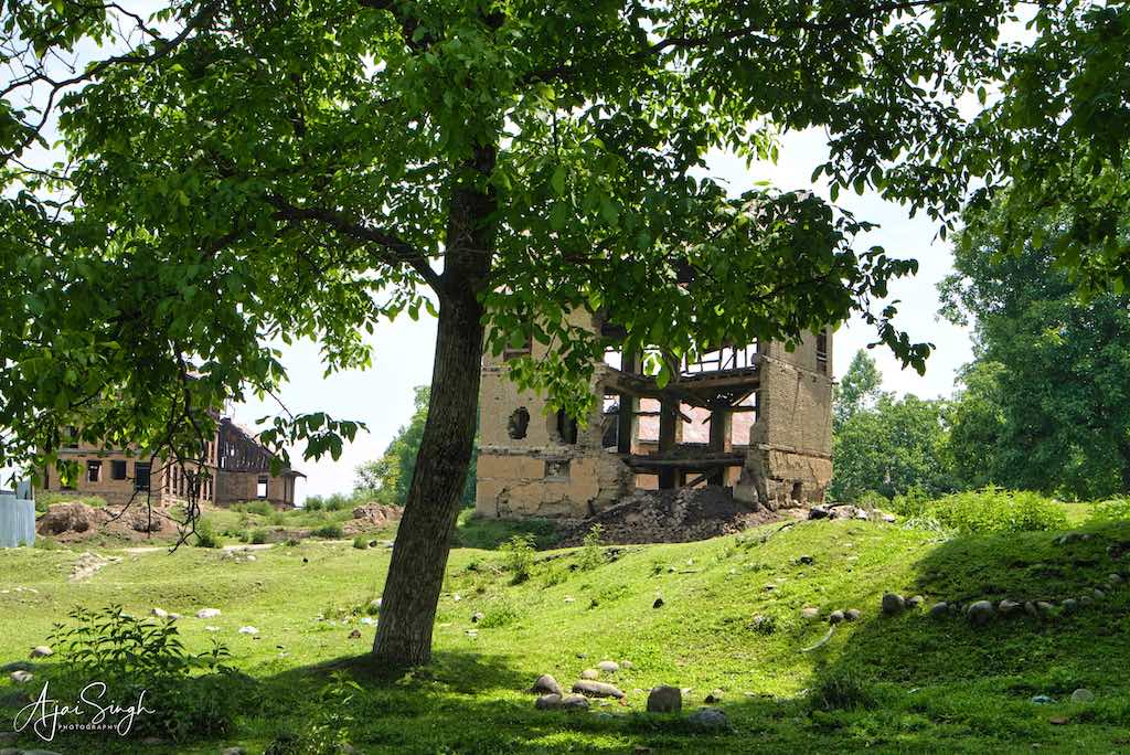 Kashmiri Pundit destroyed houses