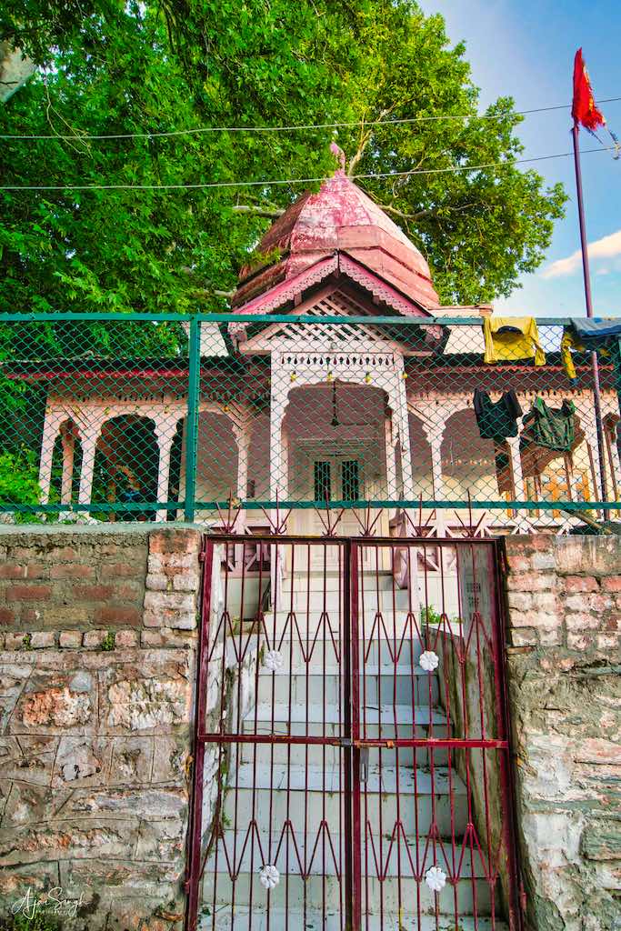 The locked premises of Koti Teertha