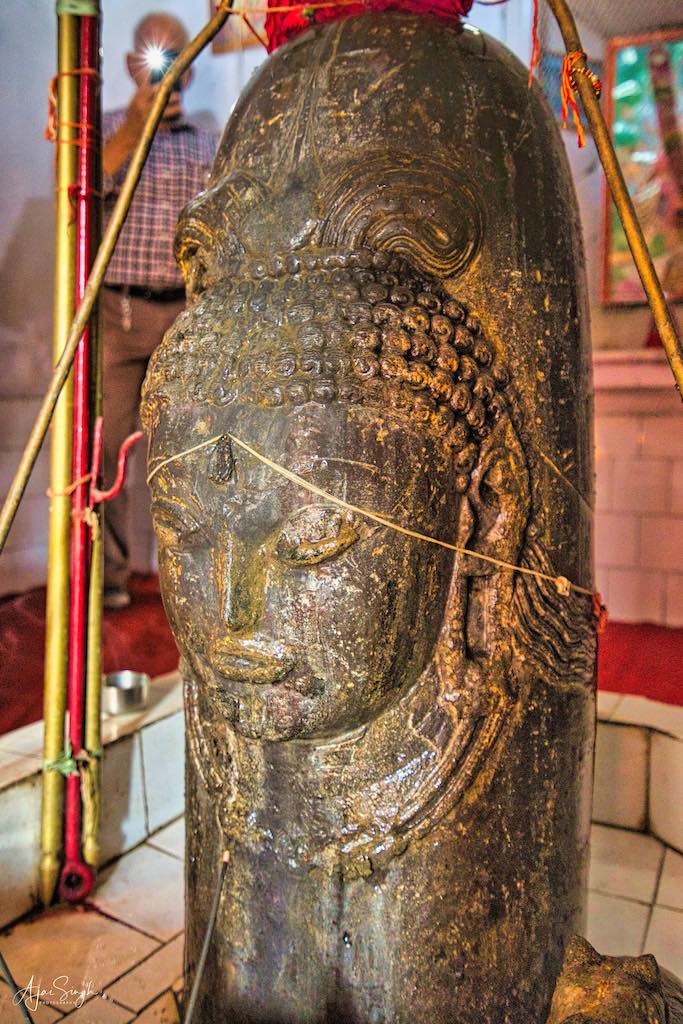 The unique Shiva Linga