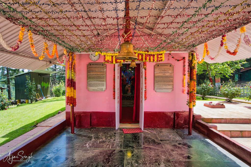 The shrine lovingly cared for by the Army