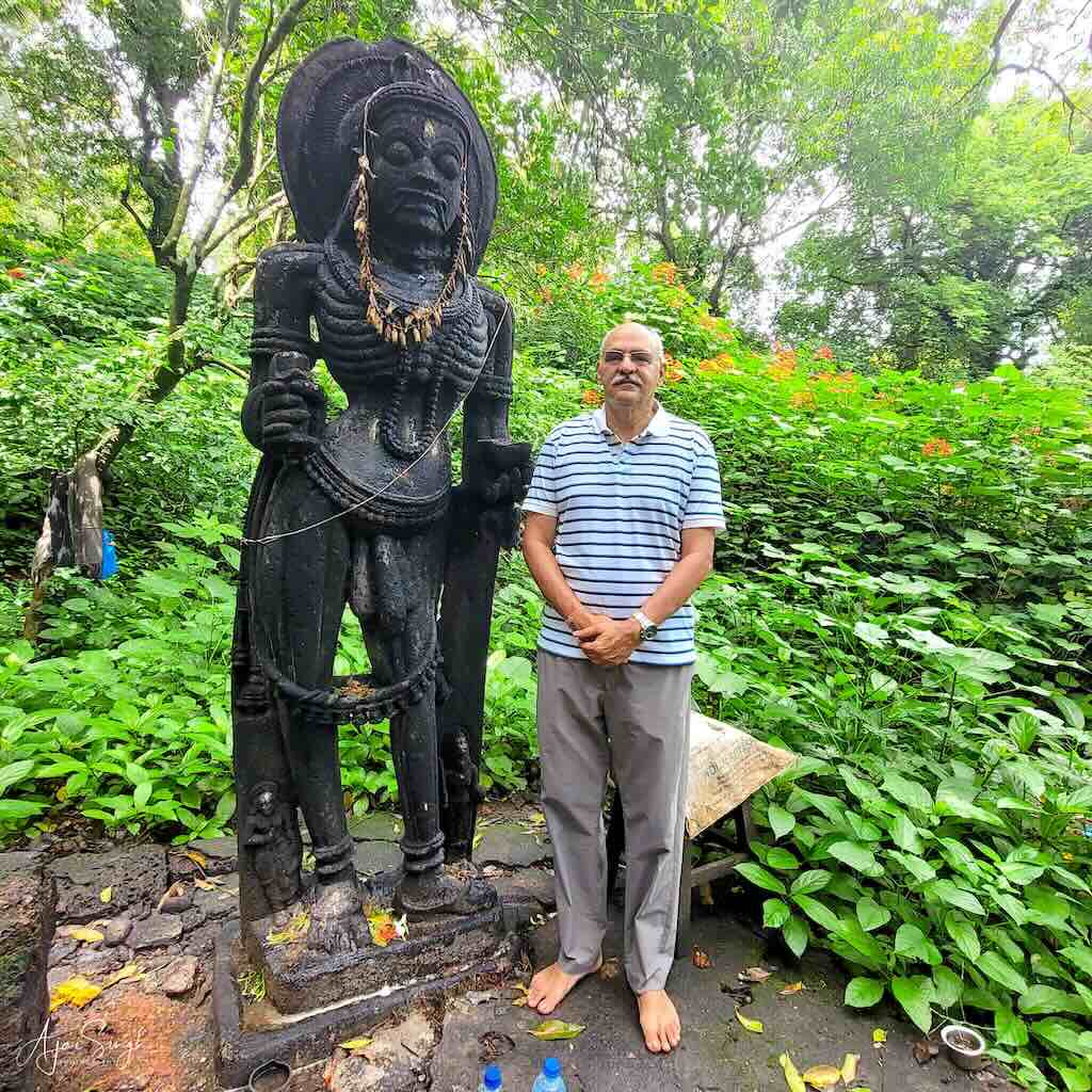 The towering Betal sculpture