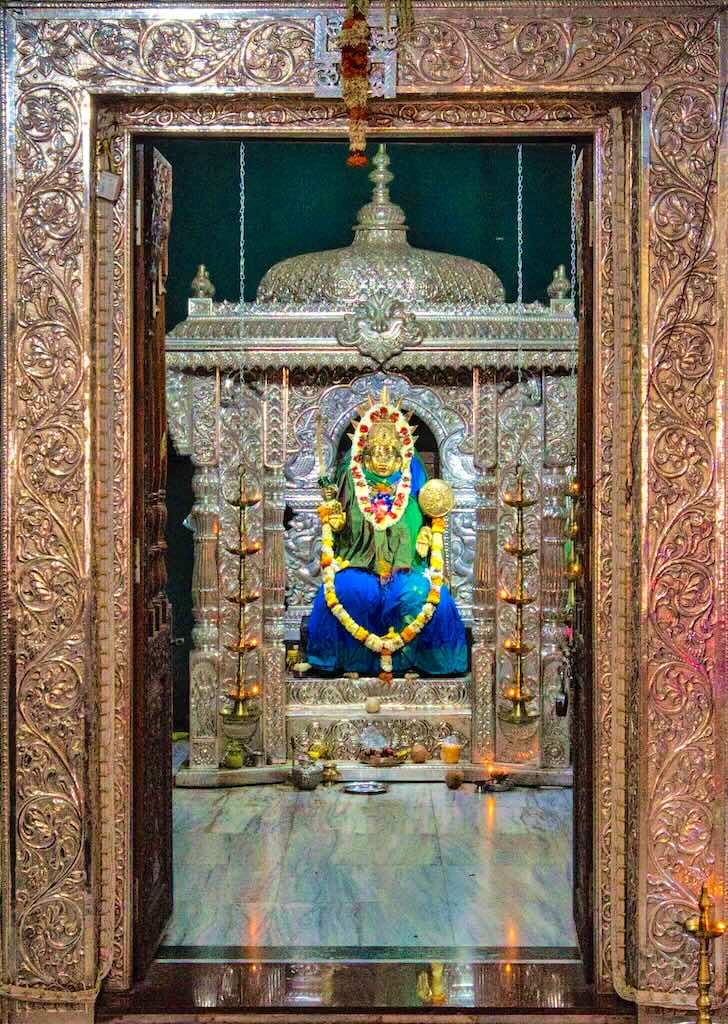Murti of Shri Śāntādurgā Fatarfekarin at the Fatorpa Temple Murti of Shri Śāntādurgā Fatarfekarin at the Fatorpa Temple