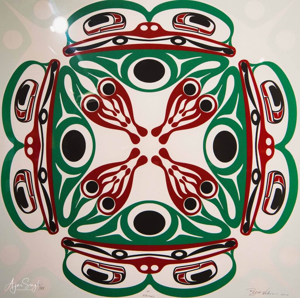 Four Frogs art