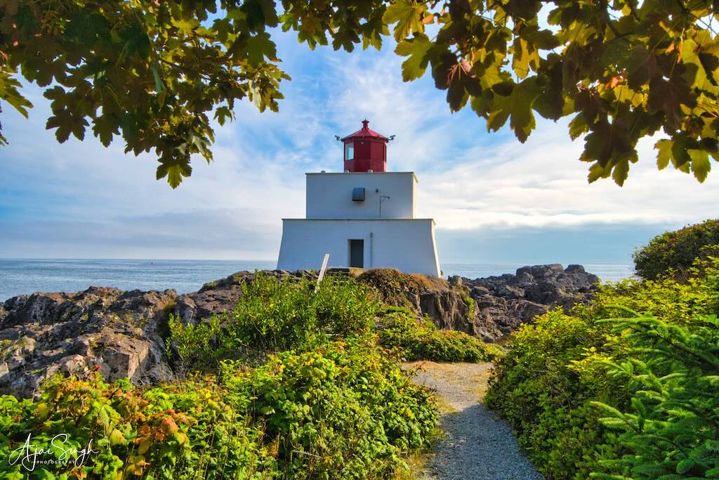 The Amphitrite Point Lighthouse