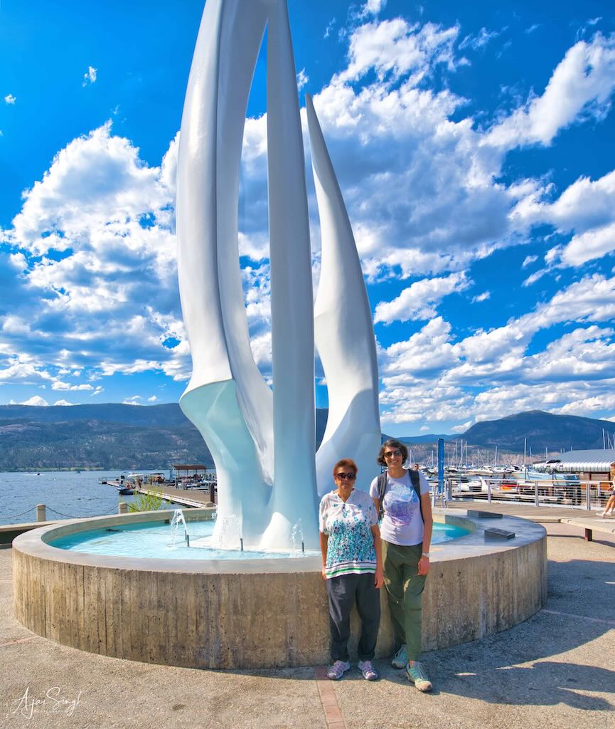At the Kelowna Marina