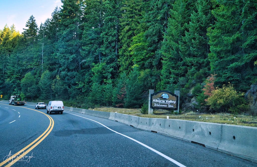 Approaching the Alberni Valley