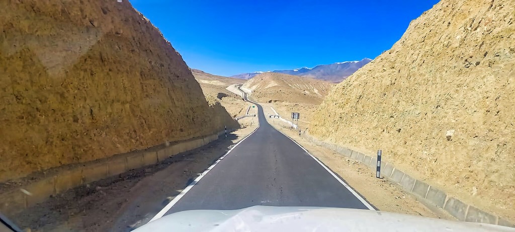 On the long drives across Ladakh